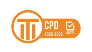 30-HOURS-COMPLETED-CPD-2025-26 An orange and white image including the ITI logo and some text that says "CPD 2025-2026 30 hours completed" and a tick sign
